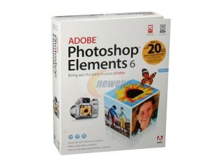Adobe Photoshop Elements 6.0 Windows  Software