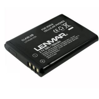 Lenmar Lithium Ion 760mAh/3.7 Volt Mobile Phone Replacement Battery CLKBL5B
