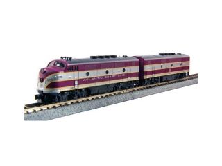 Kato USA Model Train Products N EMD F2A & F2B 329 and 335B Atlantic Coastline 2 Locomotive Set KAT1060201