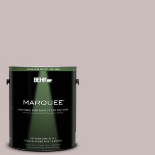 BEHR MARQUEE 1 gal. #750A 3 Vintage Taupe Semi Gloss Enamel Exterior Paint 545401