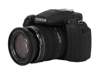 FUJIFILM HS25EXR Black 16.0 MP 30X Optical Zoom Wide Angle Digital Camera