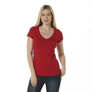 Attention Womens V Neck T Shirt   Clothing, Shoes & Jewelry