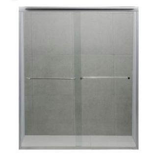 Dreamwerks 60 in. x 72 in. Semi Framed Bypass Shower Door in Polished Chrome SU1046
