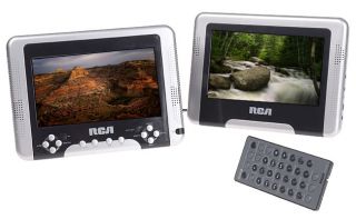 RCA DRC629N Portable DVD Player with Two 7 inch Screens  
