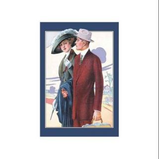 Dressing Up To An Ideal Print (Black Framed Poster Print 20x30)