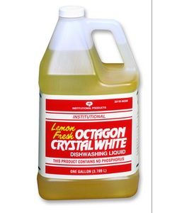 Octagon Crystal White(r) Dishwashing Liquid   1 gl. Each (case p