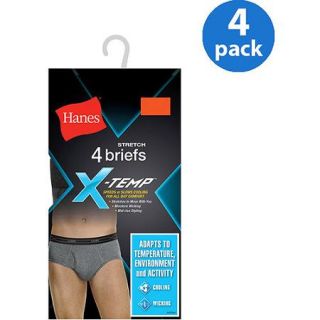 Hanes Big Men's X Temp Stretch Brief 4 Pack 2XL