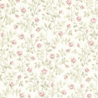 Brewster Wallcovering Cream Strippable Non Woven Paper Unpasted Classic Wallpaper