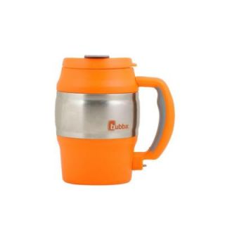 Bubba 20 oz. (591 mL) Insulated Double Walled BPA Free Mug with Stainless Steel Band 523 Orange