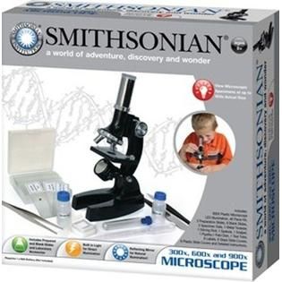 Smithsonian 150x/450x/900x Microscope Kit