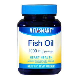 VitaSmart  Fish Oil Heart Health Dietary Supplement 1000mg Softgels 60