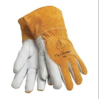 Tillman Size M Size M Welding Gloves, Pearl, 48M
