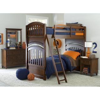 Academy Full Bunk Headboard and Footboard with Slat Rolls by LC Kids
