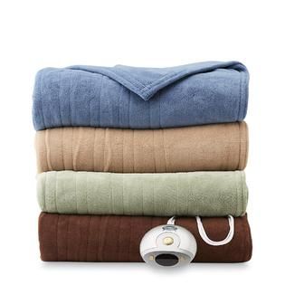 Cannon   Micro Plush Heated Blanket