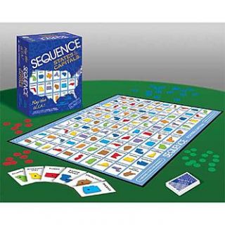 Jax Ltd Games Sequence States & Capitals Game   Toys & Games   Family