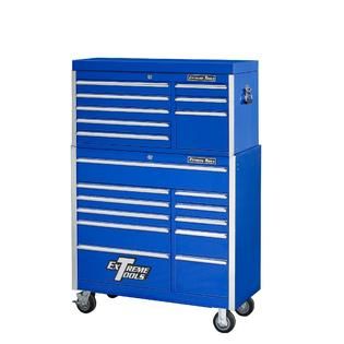 Extreme Tools  41 8 Drawer Top Chest & 11 Drawer Roller Cabinet in