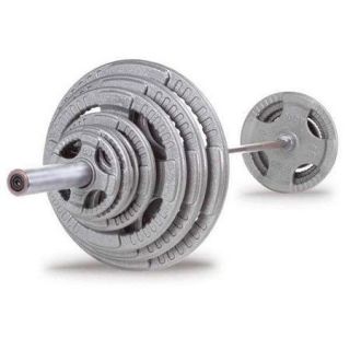 Body Solid 400 lbs Cast Grip Olympic Set