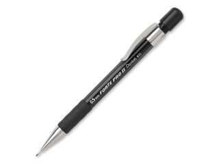 Pentel A75A Forté Pro II Automatic Pencil, 0.50 mm, Black Barrel