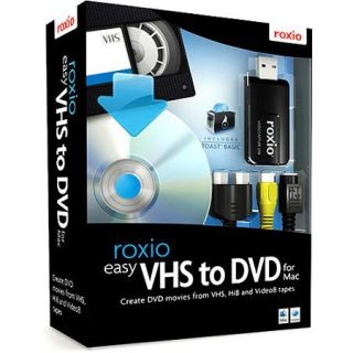 Roxio Easy VHS To DVD For Mac