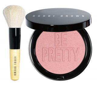 Bobbi Brown Uber Pinks Illuminating Bronzer with Brush —