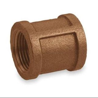 1VFF5 Coupling, Red Brass, 3 In, 125 PSI