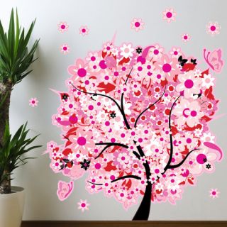 Style and Apply Yellow Blossom Wall Decal