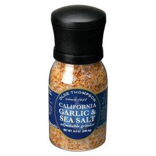 Thompson Garlic Sea Salt Adjustable Grinder 9 oz