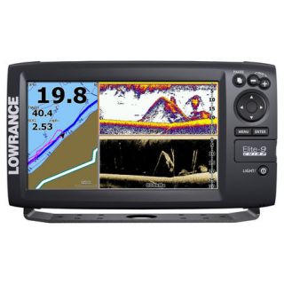 Lowrance Elite 9 CHIRP Fishfinder/Chartplotter 50/200/455/800 kHz 844462