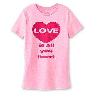 Industry 9 Womens Love Is All You Need T Shirt   Pink