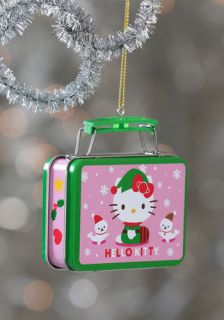 Something to Tidings You Over Ornament in Hello Kitty  Mod Retro Vintage Decor Accessories