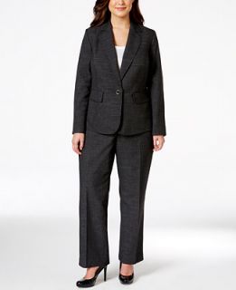 Le Suit Plus Size One Button Pantsuit   Wear to Work   Women