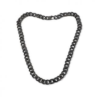 Men's Stainless Steel "Infinity" Curb Link 22" Necklace   7768465