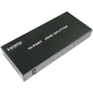 ROCKSOUL HM SP12BSX16 HDMI 1 TO 16 Splitter, Black   TVs & Electronics