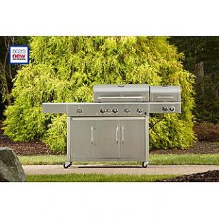 Gas Grill with Oven: Full sized with a Sleek Design from 