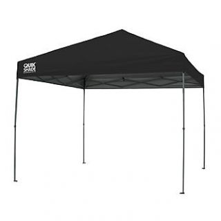 Quik Shade Expedition EX100 Instant Canopy 10x10   Black   Outdoor
