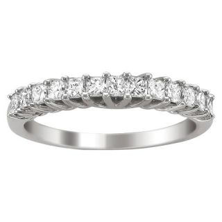 CT.T.W. Diamond Band Ring in 14K White Gold   In Assorted Sizes