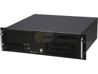 Open Box: Athena Power RM 3U351GHIR70U2 Black 1.2mm SECC 3U Rackmount Server Case AP RRU2ATX708: 80Plus Gold 700W 2U Micro Redundant CRPS 1 External 5.25" Drive Bays