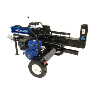 BLUE MAX 22Ton 6.5HP Gas Log splitter & 45cc 18 chainsaw 62595