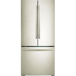 Samsung 33 in. W 17.5 cu. ft. French Door Refrigerator in Stainless Platinum, Counter Depth RF18HFENBSP