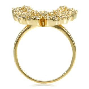 Emitations   Gold Butterfly Ring   Mariah Carey Inspired Jewelry