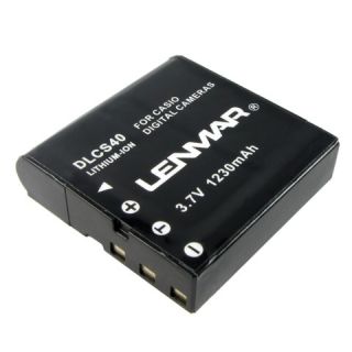 Lenmar Battery replaces Casio NP 40, NP 40DCA, NP 40DBA   Camera