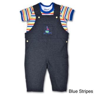 Spencers Boys Tee and Denim Overalls Set   16368990  