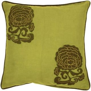 Artistic Weavers FloraB 22 in. x 22 in. Decorative Down Pillow FloraB 2222D