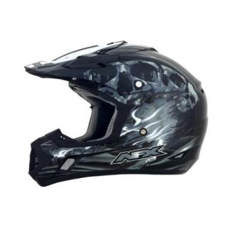 AFX FX 17 Inferno MX Offroad Helmet Gloss Black Multi XS
