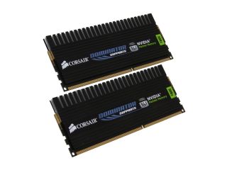 CORSAIR DOMINATOR 2GB (2 x 1GB) 240 Pin DDR3 SDRAM DDR3 2000 (PC3 16000) Dual Channel Kit Desktop Memory Model TW3X2G2000C9DFNV