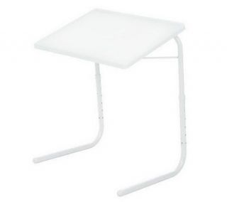 Table Mate Adjustable Solid Color Multi Purpose Folding Table —