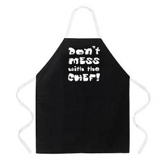 Attitude Aprons Dont Mess with Chef   Home   Kitchen   Kitchen Linens