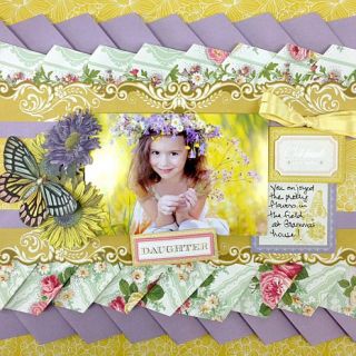 Anna Griffin® Cuttlebug™ 12" Paper Tricks Embossing Folders   7640062