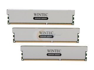 Open Box: Wintec Server Series 48GB (3 x 16GB) 240 Pin DDR3 SDRAM ECC Registered DDR3 1333 (PC3 10600) Server Memory Model 3RSH13339R5H 48GT