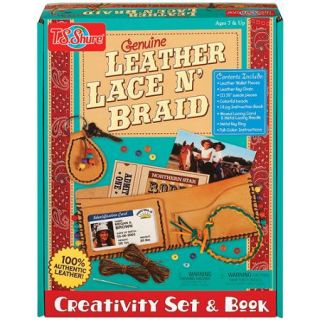 T.S. Shure Genuine Leather Lace N' Braid Creativity Set and Book